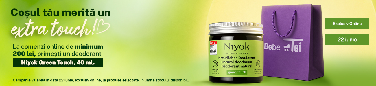 Campanie Online Niyok Green Touch Bebe Tei